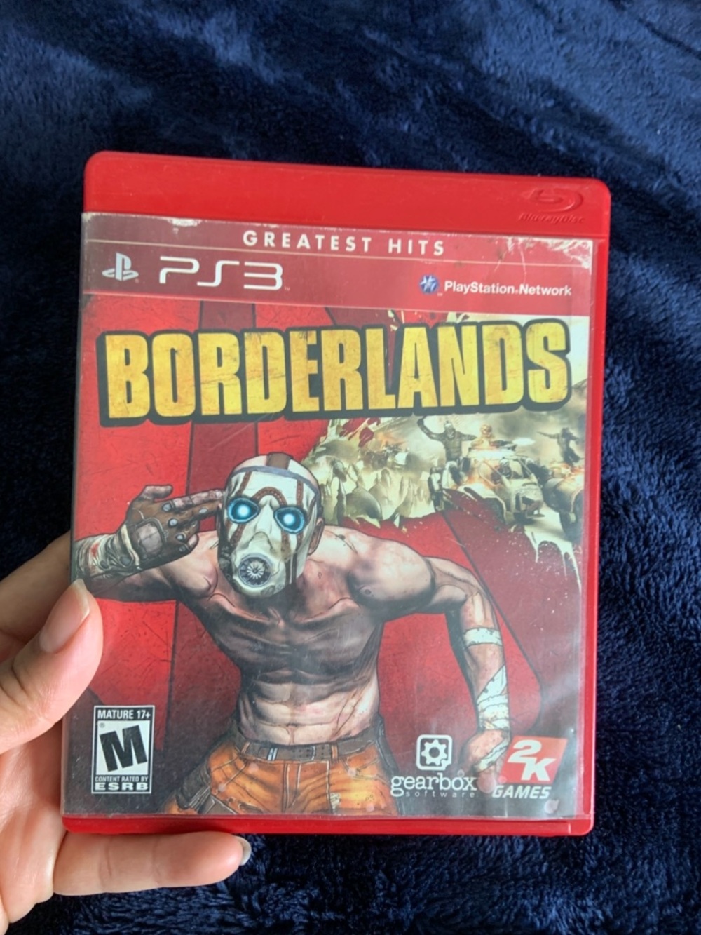 Sony PS3 Borderlands - Red Case